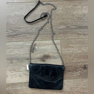 HOBO The Original Daria Leather Small Convertible‎ Crossbody Clutch Wristlet